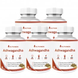 Nutripath Ashwagandha - 5 Bottle 
